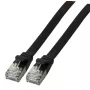Cable de red EFB Elektronik K5547SW.0,5 RJ-45 Cat6a 0,5 m negro