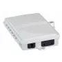 Caja de distribución de pared exterior de fibra óptica EFB Elektronik FTTH, 2x SC simplex o LC dúplex, IP65