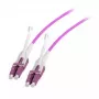 Cable de fibra óptica EFB Elektronik DJP-LCLCOM4-UNI-15 15 m LC violeta