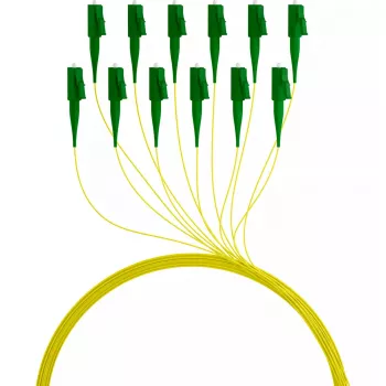 EFB Elektronik FTTH-PIGTAIL-LCA1 2 m LC/APC 6x LC OS2 cable de fibra óptica
