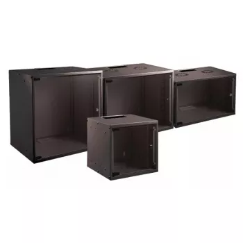Rack de servidor de pared EFB Elektronik WGB-1906TS.45 — 6HE, carga máxima 80 kg, negro