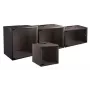 Rack de montaje en pared EFB Elektronik WGB-1909TS.60 9U, carga máx. 80 kg, negro