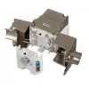 Módulo keystone EFB Elektronik E-20092 plano plateado RJ-45