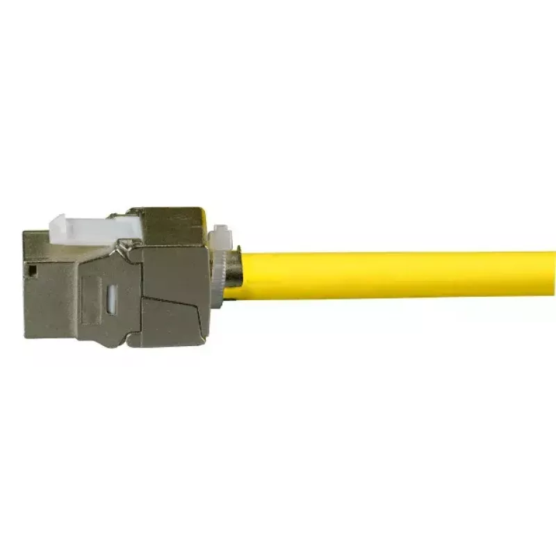 Módulo keystone EFB Elektronik E-20092 plano plateado RJ-45