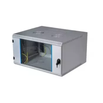 EFB Elektronik DUO 691615VGR.50 caja de pared de 19 pulgadas 15U, 500 mm de profundidad, gris claro (RAL7035)