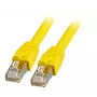 Cable de red EFB Elektronik K5528GE.2 RJ-45 Cat8.1 2 m amarillo