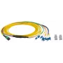 Cable de fibra óptica EFB Elektronik MTPF08LCOS2-10 10 m