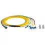 Cable de fibra óptica EFB Elektronik MTPF08LCOS2-2 2 m