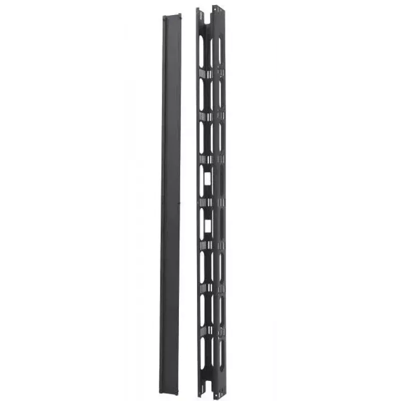 Panel de gestión de cables EFB Elektronik PRO-VKM42.GR acero negro 100 mm