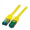 Cable de red EFB Elektronik MK6001.20Y RJ-45 Cat6a 20 m amarillo