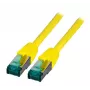 Cable de red EFB Elektronik MK6001.20Y RJ-45 Cat6a 20 m amarillo