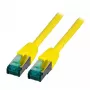 Cable de red EFB Elektronik MK6001.25Y RJ-45 Cat6a 25 m amarillo