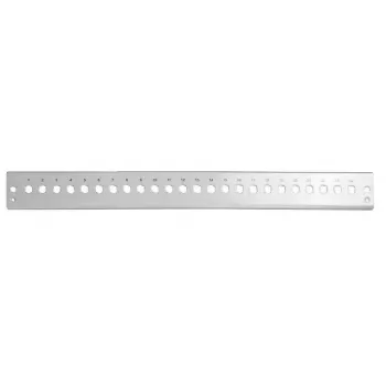 Accesorio para panel de parcheo EFB Elektronik VSB-FP-24ST – montaje en rack, 1HE, fibra óptica