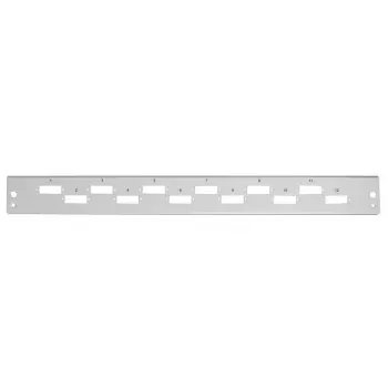 Accesorio para panel de parcheo EFB Elektronik VSB-FP-6SC-D-H — 1HE panel de fibra para rack, puertos SC dúplex