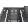 EFB Elektronik PRO 42U 19" Armario para servidores, 800x1000 mm, puerta delantera y trasera perforada, gris claro RAL 7035