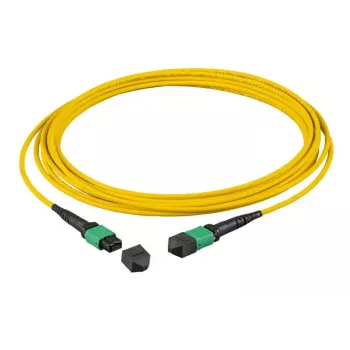 Cable de fibra óptica EFB Elektronik MTPF12MTPFOS2-1-A MTP OS2 1 m amarillo