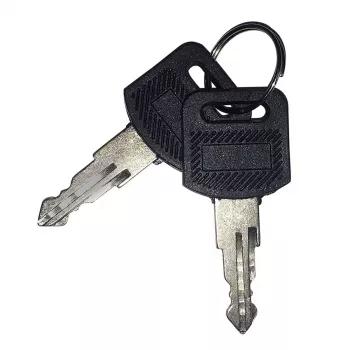 Llave de cierre EFB Elektronik 102115.4 para accesorios de rack, negra, IP55, pack de 2