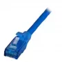 Cable de red EFB Elektronik K8109BL.3 Cat6a U/UTP RJ-45 — 3 m, azul