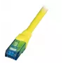 EFB Elektronik K8109GE.1,5 Cable patch RJ-45 Cat6a U/UTP, 1,5 m, amarillo
