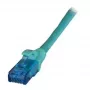 Cable de red EFB Elektronik K8109GN.0 0,5 m Cat6a U/UTP RJ-45 verde