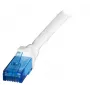 EFB K8109WS.1 Cat.6A U/UTP cable patch blanco de 1 m