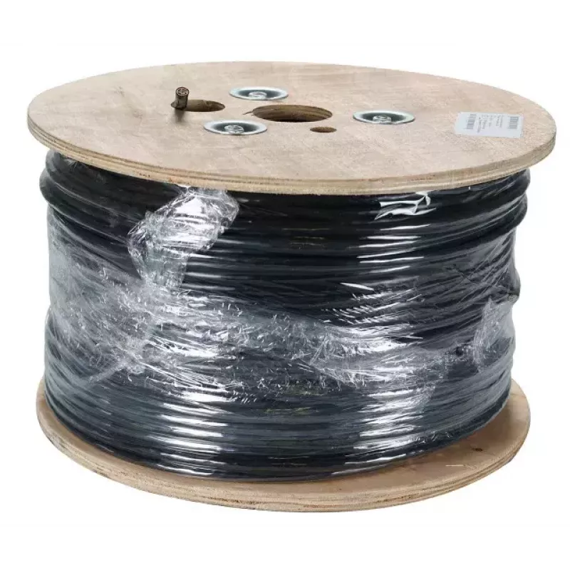 Cable de red EFB Elektronik 99733.100-CPR S/FTP Cat7 100m negro