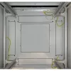 Armario de red independiente EFB Elektronik PRO-2480GR.G1SV 24U, 1000 kg, IP20, gris