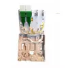 Caja de conexión de red EFB Elektronik FTTH-BOX-IN-6, carcasa de plástico, 80×80×28 mm, blanca