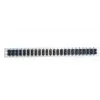 Accesorio para panel de parcheo EFB Elektronik SB-FP-24SC-D-V-OM4 — 1HE montaje en rack, 432×13×43,5 mm, gris