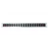 Accesorio para panel de parcheo EFB Elektronik SB-FP-24SC-D-V-OM4 — 1HE montaje en rack, 432×13×43,5 mm, gris