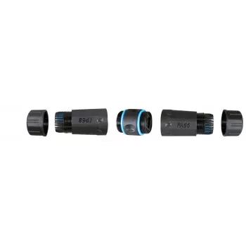 Adaptador RJ45 Cat.6 IP68 EFB Elektronik modelo IP68DFKRJ45WP – conector Ethernet estanco