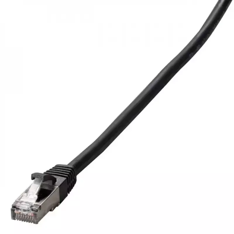 Cable de red EFB Elektronik K5546SW.10 RJ-45 Cat6a 10 m negro