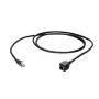 Cable de red EFB Elektronik K5546SW.5 RJ-45 Cat6a 5 m negro