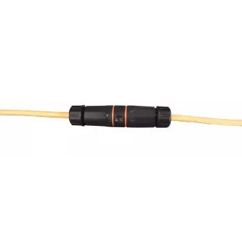 Conector de cable EFB Elektronik IP68DFKRJ456AWP 2x RJ-45 negro