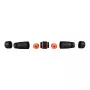 Conector de cable EFB Elektronik IP68DFKRJ456AWP 2x RJ-45 negro