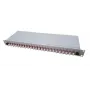 EFB Elektronik B65901.12OM4 Caja breakout, 12x acopladores LC dúplex OM4, parcialmente equipada, gris