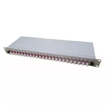 EFB Elektronik B65901.6OM4 Caja breakout, 6x acopladores LC dúplex OM4, parcialmente equipada, gris