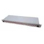 EFB Elektronik B65901.6OM4 Caja breakout, 6x acopladores LC dúplex OM4, parcialmente equipada, gris