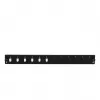 Accesorio para patch panel EFB Elektronik SB-FP-6SC-S-OS2 — montaje en rack 1U, 432×13×43,5 mm, gris