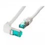 Cable de red EFB Elektronik MK6001W.1G RJ-45 Cat6a 1 m gris