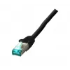 Cable de red EFB Elektronik MK6001W.0,5B 0,5 m Cat6a S/FTP negro