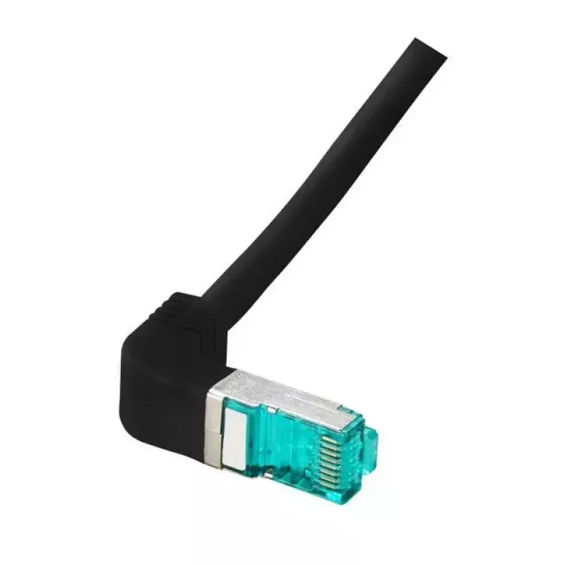 Cable de red EFB Elektronik MK6001W.0,5B 0,5 m Cat6a S/FTP negro