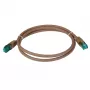 EFB MK6001.25BR Cat.6A S/FTP cable patch marrón de 25 m