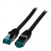 EFB Elektronik MK6001.0,5MA Cable patch RJ-45 Cat6a S/FTP, 0,5 m, magenta