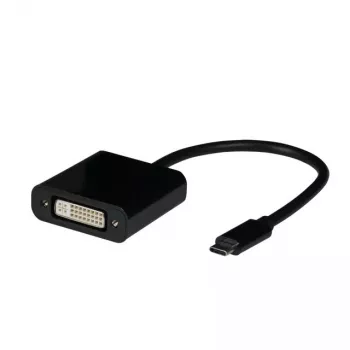 EFB Elektronik EBUSBC-DVI Adaptador de cable de vídeo 0,15 m USB Type-C negro