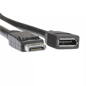 EFB Elektronik K5569SW14.2 Cable alargador DisplayPort 1.4, macho a hembra, 2 m, negro