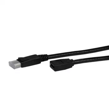 EFB Elektronik K5569SW14.2 Cable alargador DisplayPort 1.4, macho a hembra, 2 m, negro