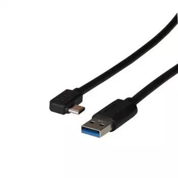 Cable USB-A a USB-C EFB Elektronik EBUSBC-USBC5GAK.1 — 1 m, USB 3.2 Gen 1 (5 Gbit/s), negro