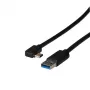 Cable USB-A a USB-C EFB Elektronik EBUSBC-USBC5GAK.1 — 1 m, USB 3.2 Gen 1 (5 Gbit/s), negro