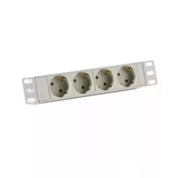Alargador de corriente EFB Elektronik EK631DE.10GR 2 m 4 tomas AC para interior gris